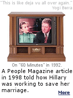 In 1998, People Magazine reported on the embarrassment suffered by Hillary Clinton, and other celebrities in similar circumstances, when spouses are unfaithful.